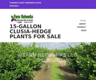 Southfloridahedging.com(Florida Plant Nursery) Screenshot