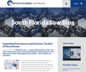 Southfloridalawblog.com(South Florida Law Blog) Screenshot