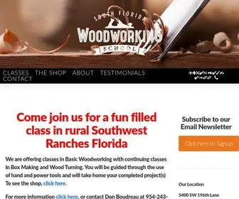 Southfloridawoodworkingschool.com(South Florida Woodworking School) Screenshot