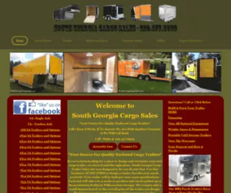 Southgeorgiacargosales.com(South Georgia Cargo Sales) Screenshot