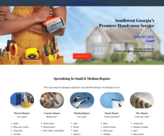 Southgeorgiahandyman.com(Preferred Home Repair Handyman) Screenshot