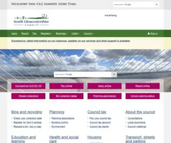 Southglos.gov.uk(South Gloucestershire Council) Screenshot