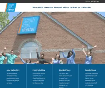 Southhighdental.com(Dentist in Columbus Ohio) Screenshot