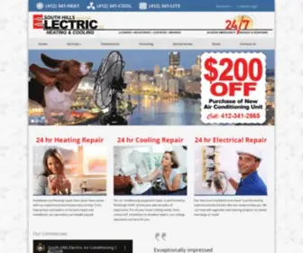 Southhillselectric.com(South Hills Electric) Screenshot