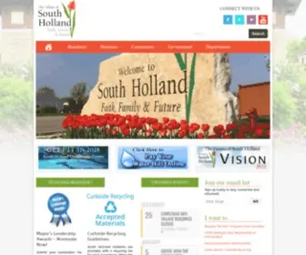 Southholland.org(Village Of South Holland) Screenshot
