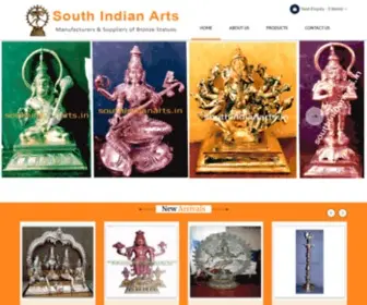 Southindianarts.in(South Indian Arts) Screenshot