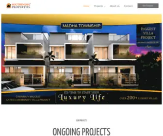 Southindiaprop.com(South India Properties) Screenshot