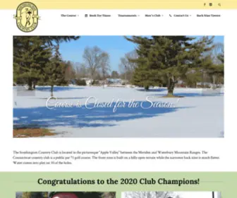 Southingtoncountryclub.com(Southington Country Club) Screenshot