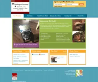 Southingtonvet.com(Southington Veterinary Associates) Screenshot