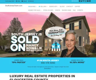 SouthJerseyrealestate.com(Nancy Kowalik&#039;s South Jersey Team) Screenshot