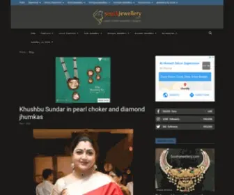 SouthJewellery.com(Indian Jewellery Designs) Screenshot