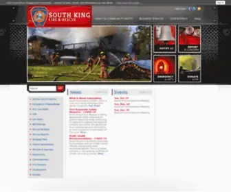 Southkingfire.org(South King Fire & Rescue) Screenshot