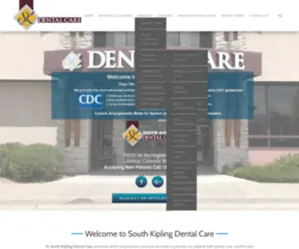 Southkiplingdentalcare.com(South Kipling Dental Care) Screenshot