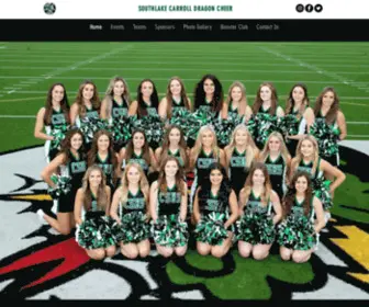 Southlakecarrollcheer.com(Southlake Carroll Dragon Cheer) Screenshot