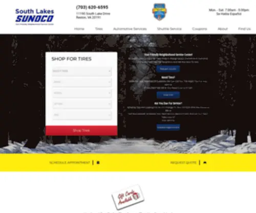 Southlakessunoco.com(South Lakes Sunoco) Screenshot