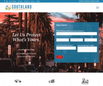 Southlandautoinsurance.com(Southland Auto Insurance) Screenshot