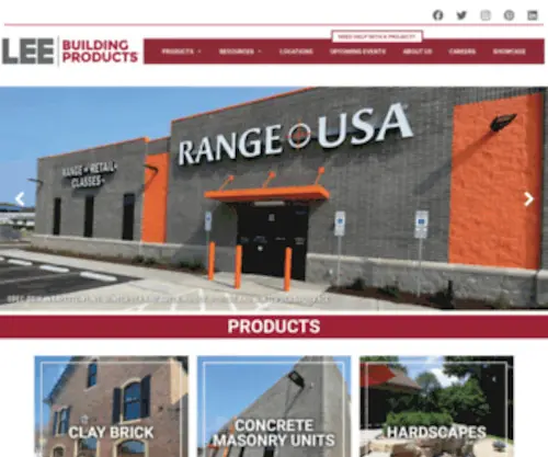 Southlandbrickandblock.com(Lee Building Products) Screenshot