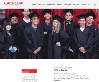 Southlandcs.org(Southland Christian School) Screenshot