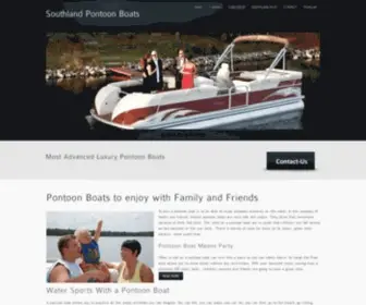 Southlandpontoonboats.com(Pontoon boats Southland) Screenshot