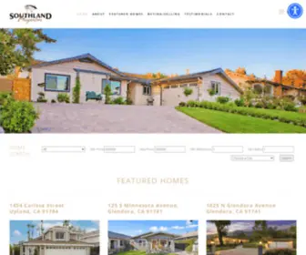 Southlandproperties.net(Southland Properties) Screenshot