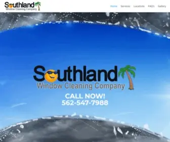 Southlandwindowcleaning.com(Residential and Commercial Window Cleaning) Screenshot