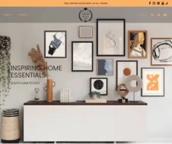 Southluna.com(Modern online home decor store featuring the best gift ideas) Screenshot