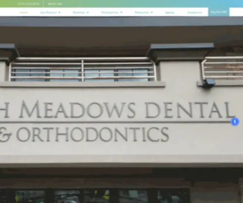 Southmeadowsdental.com(South Meadows Dental) Screenshot
