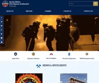 Southmetro.org(South Metro Fire Rescue Authority) Screenshot