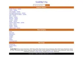 SouthMP3.org(Telugu Songs) Screenshot