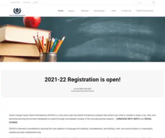 Southochybridhomeschool.com(South OC Hybrid Homeschool) Screenshot