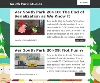 Southpark-Latino.com(Southpark Latino) Screenshot