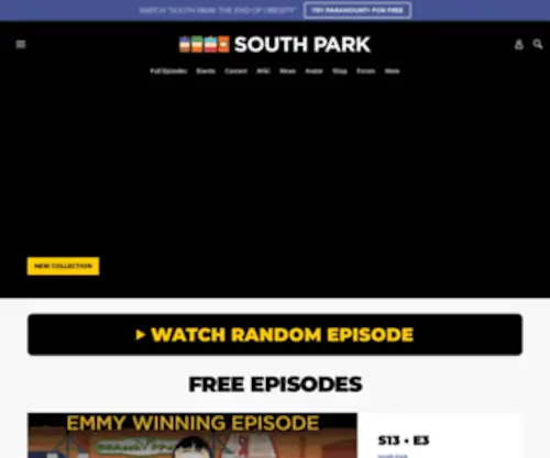 Southpark.de(South Park) Screenshot