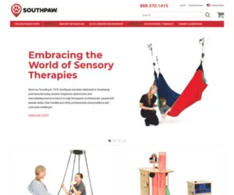 Southpaw.com(Sensory Integration & Multi) Screenshot