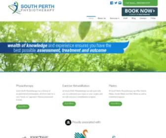 Southperthphysio.com.au(South Perth Physiotherapy) Screenshot