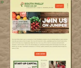 Southphillyfood.coop(South Philly Food Co) Screenshot