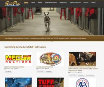 Southpointarena.com(The Arena and Equestrian Center at the South Point) Screenshot