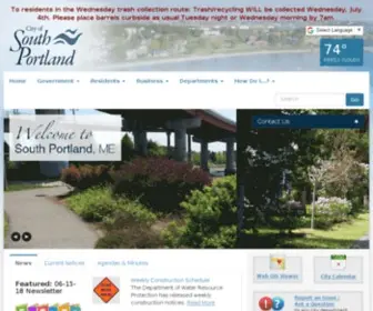Southportland.org(City of South Portland) Screenshot