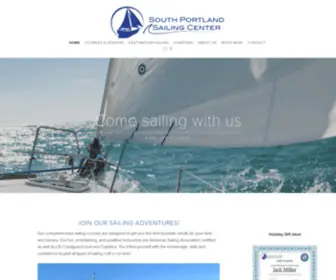 Southportlandsailingcenter.com(South Portland Sailing Center) Screenshot