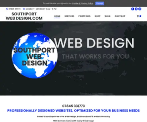 Southportwebdesign.com(Southport Web Design) Screenshot