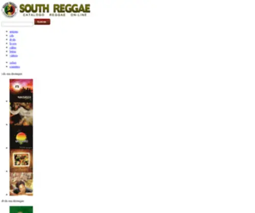 Southreggae.com(South Reggae) Screenshot