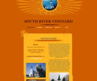 Southrivervineyard.com(South River Vineyard) Screenshot