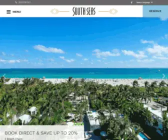 Southseashotel.com(Miami South Beach Hotels) Screenshot