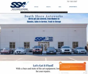 Southshoreautoworks.com(South Shore Autoworks) Screenshot