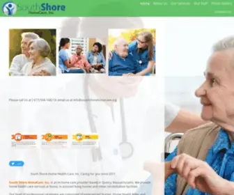 Southshorehomecare.org(South Shore HomeCare) Screenshot