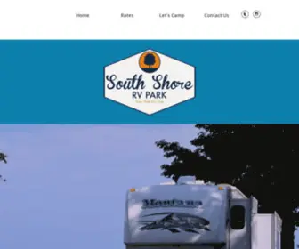 SouthshorervPark.com(South Shore RV Park) Screenshot