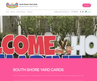 Southshoreyardcards.com(South Shore Yard Cards) Screenshot