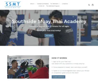 Southsidemuaythai.ca(Toronto & GTA Muay Thai Classes) Screenshot