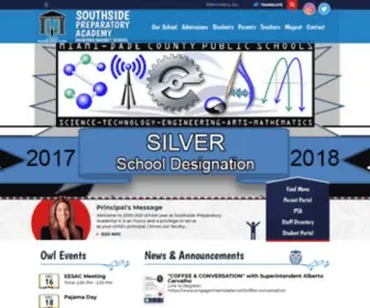 Southsideowls.org(Southside Preparatory Academy Museums Magnet School) Screenshot