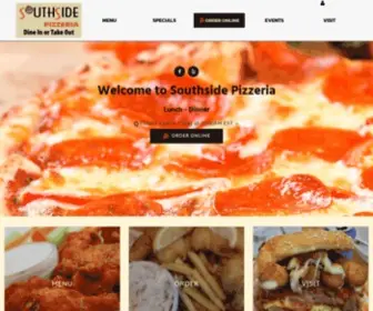 Southsidepizzeria.ca(Southside Pizzeria) Screenshot