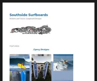 Southsidesurfboards.com(Modern and Classic Longboard Designs) Screenshot